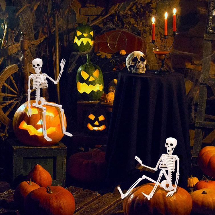Plastic outdoor online halloween decorations